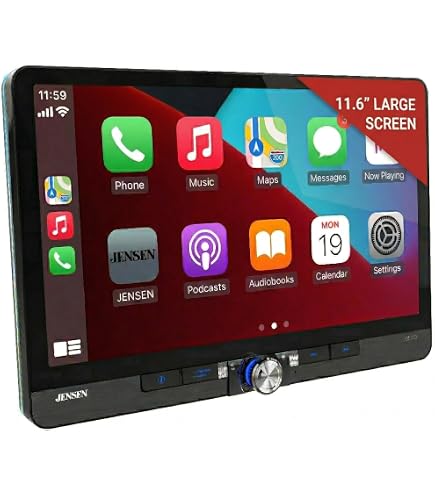 Amazon.com: Jensen J1CA10FL-BUC 10.1-inch Certified Wireless